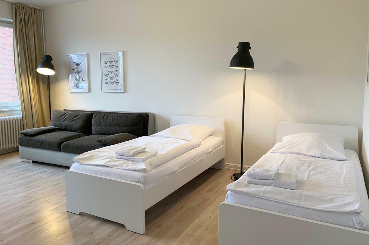 City-Appartements Nordkanalstrasse - Monteurunterkunft Hamburg Ruang foto